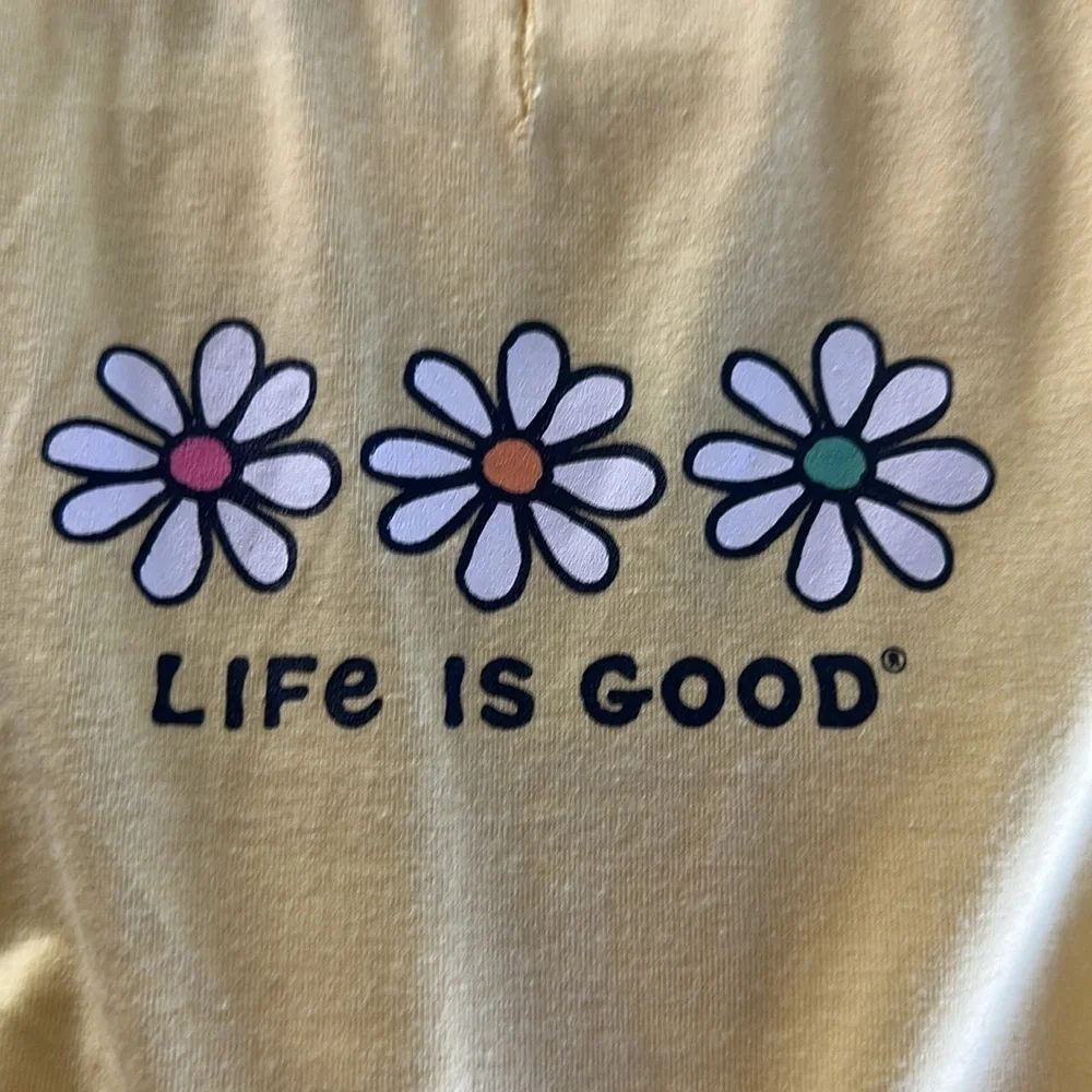 Life is Good Yellow Dog Dress